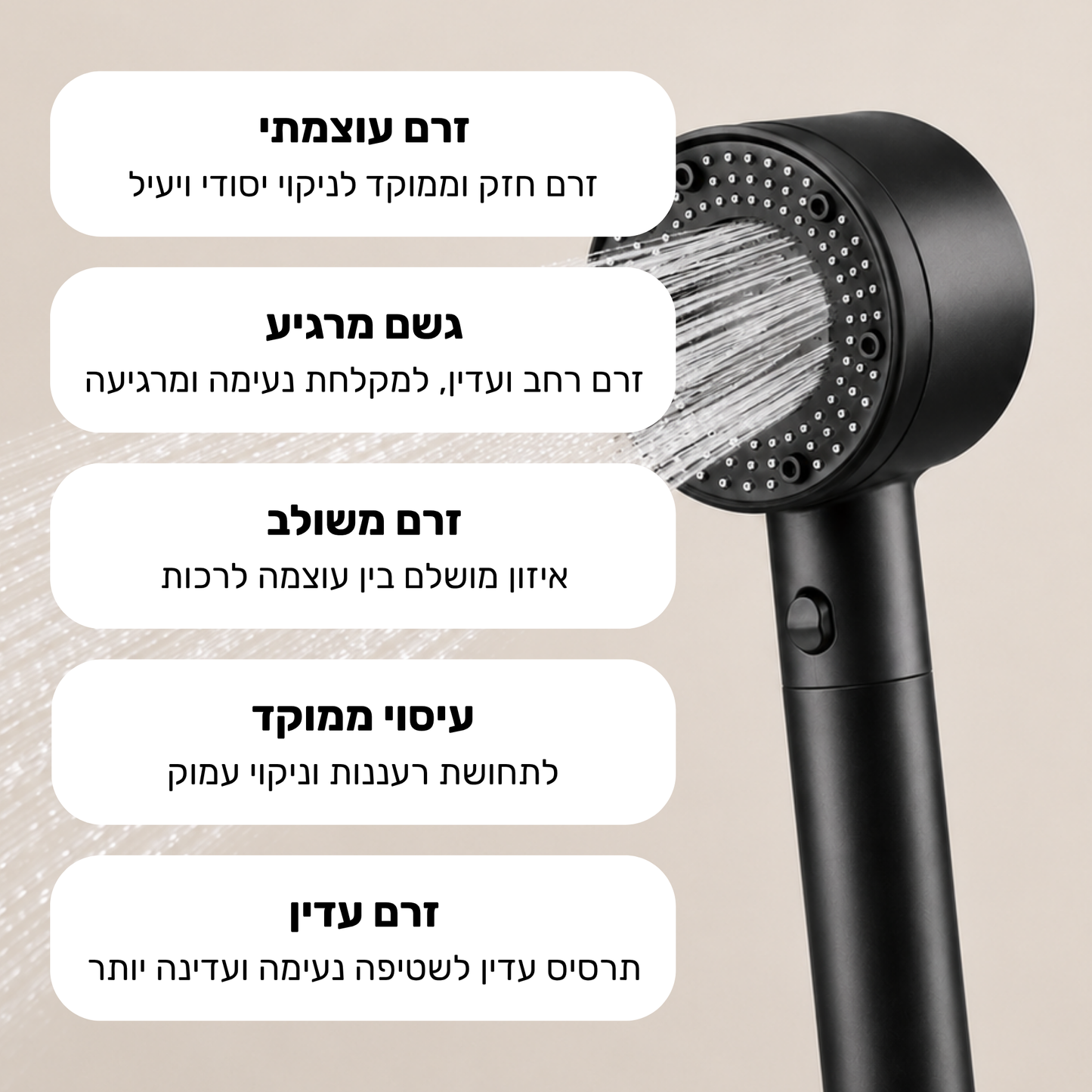 THERAVE AQUA | פילטר למקלחת
