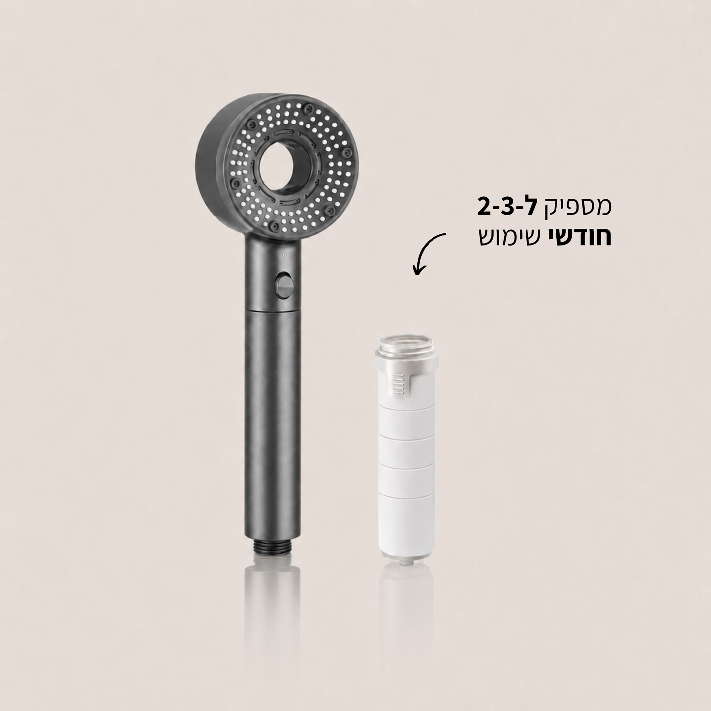 THERAVE AQUA | פילטר למקלחת
